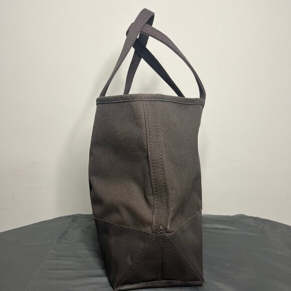 Eddie Bauer Boat Tote XL Waxed Canvas Bag Well Seasoned Outdoor Utility Garden - Picture 6 of 15